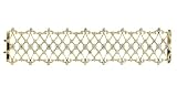 18k Yellow Gold Lattice Diamond Bracelet (14.18 cttw, D-F Color, VS1-VS2 Clarity), 7