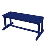 Backless Bench - Berry Blue