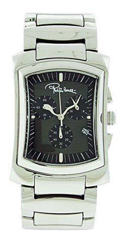 Roberto Cavalli Men's R7253900025 RC TOMAHAWK Silver/Black Stainless Steel Watch