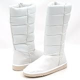 Bamboo Franky12 Mid-Calf Boots 6 White