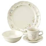 Pfaltzgraff Tea Rose 16-Piece Dinnerware Set, Service for 4
