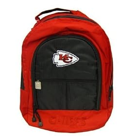 Kansas City Chiefs Deluxe Backpack - NFL Football
