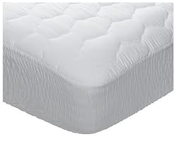 Croscill Pima Cotton Stripe Queen Mattress Pad