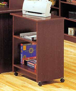 Two Shelf Cherry Printer Stand