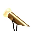 Remote Halogen Picture Light - Brass