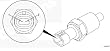 Cummins Engine Temperature Sensor 3865312