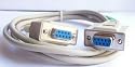 10 Foot DB9 9 Pin Serial Port Null Modem Cable Female / Female RS232 Free Shipping