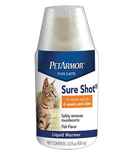 PetArmor Sure Shot Liquid Wormer for Cats, 100ml – Crown Majestic Petcare