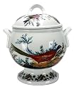 Portmeirion Birds of Britain Earthenware 5-1/2-Quart Soup Tureen and Ladle