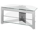 Cosmic 44 3-Shelf Video Table (Black)