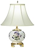 Portmeirion Botanic Garden Pansy Globe Vase Lamp