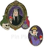 Disney Pins - Walt's Classic Collection - Snow White and the Seven Dwarfs - Evil Queen - Old Hag Spinner Pin 74833