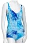 Carol Wior Women's Slimsuit Romancing the Garden Boyleg Tank