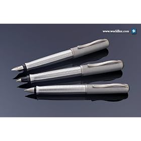 Pelikan Epoch Silver Silver Medium Point Fountain Pen - 944108