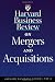 Harvard Business Review on Mergers & Acquisitions