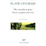 Du Monde Entier/Poesies Completes 1912-24