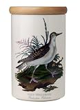 Portmeirion Birds of Britain Earthenware 52-Ounce Large Round Canister