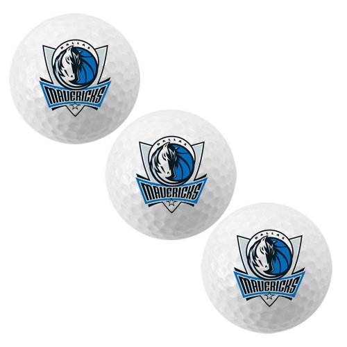 Dallas Mavericks 3-Pack Team Logo Golf Balls