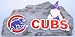 Chicago Cubs MLB Garden Gnome Stone