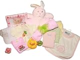 Sweet Baby Girl Pink Special Delivery Gift Basket