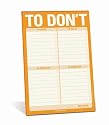 Knock Knock Classic Note Pad: To Don't (Pack of 6)