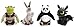 Dreamworks Shrek From the Movie Shrek 12 inch Plush