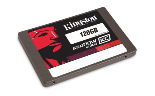 Kingston Digital 120 GB SSDNow KC300 SATA 3 2.5-Inch Solid State Drive with Adapter SKC300S37A/120G On Sale