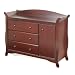 Stork Craft Aspen Combo Dresser in Cherry