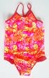 Girls 4-6X 1PC with Ruffle - Neon Floral