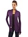 PattyBoutik Women's Open Front Pockets Cardigan
