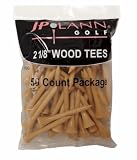 500 Natural 2 1/8 Golf Tees (Comes in 10 50-packs)