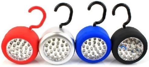 24 LED Hook Hanged Lantern Camping Tent Hanger Light Lamp for Car Hiking Fishing