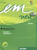 Produkt-Bild: em neu. Ausgabe in drei B&auml;nden. Deutsch als Fremdsprache: em neu 2008 Abschlusskurs Kursbuch, Arbeitsbuch , Lektion 1 - 5 mit Arbeitsbuch-Audio-CD: ... C1. Ein Lehrwerk im Baukastensystem