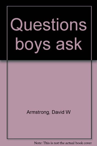 Questions boys ask