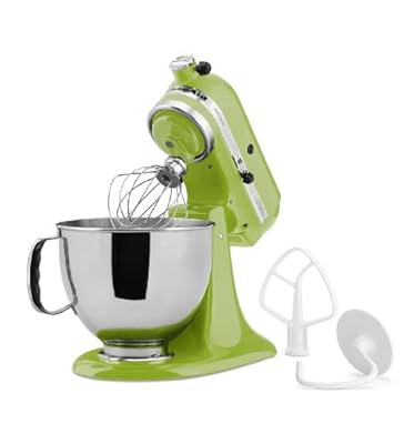 KitchenAid Artisan 5-Quart Stand Mixers in Green Apple