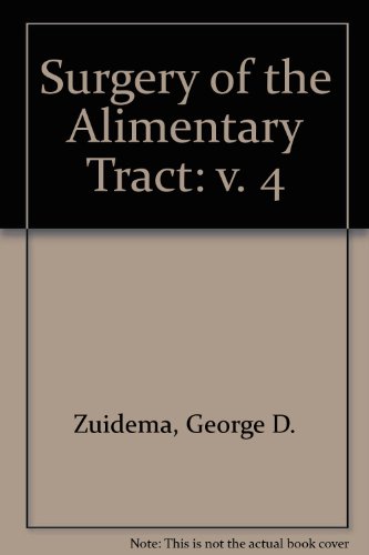 surgery of the alimentary tract v 4