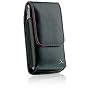 High Quality Black Leather with Red Border Vertical Stylish Carry Case Pouch With Magnetic closing flap For Nokia N96