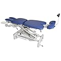 Lojer Therapieliege Manuthera, LxBxH 154/188x50-56x58-92 cm, blau