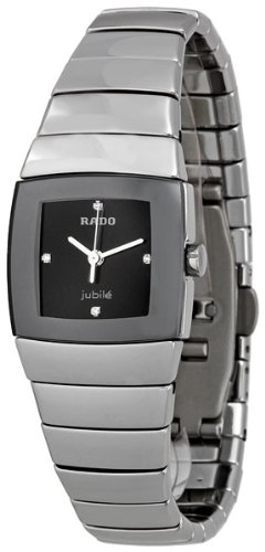 Rado Women's R13780702 Sinatra Black Dial Watch