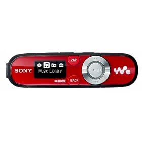 Sony NWZB143 4GB USB Walkman - Red