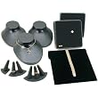 12 Black Bracelet Ring Necklace Bust Showcase Displays