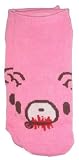 Gloomy Bear Bloody Tongue Pink Ankle SocksIMAGE