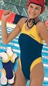 Schwimmanzug Wasserball Anzug YEBU