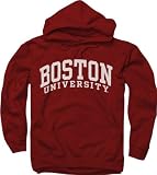 Boston Terriers Red Arch Hooded Sweatshirt