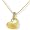Goldmaid Damen-Collier Herz 585 Gelbgold 4 Diamanten 0,02ct 45 cm C3702GG
