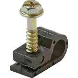 Buy 100CT Grip-clip Single Cable Mounting Clip with ss Screw