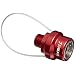 Dixon ENBL Anodized Aluminum Dry Disconnect Flomax Standard Engine Oil Nozzle Ball Lock, 3/4" NPT Male