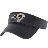 St. Louis Ram Caps : '47 Brand St. Louis Rams Clean Up Adjustable Visor - Navy Blue