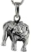 Sterling Silver Bulldog Charm, 1 (25mm) Tall.