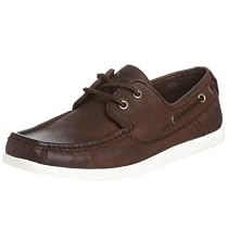 FRYE Men's Murphy Boat Shoe,Dark Brown,10.5 M